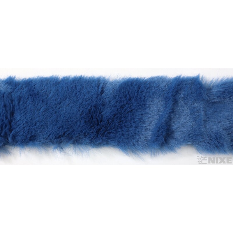 KOŽEŠINA DEKOR 40mmx1,5m*MODRÁ TM.