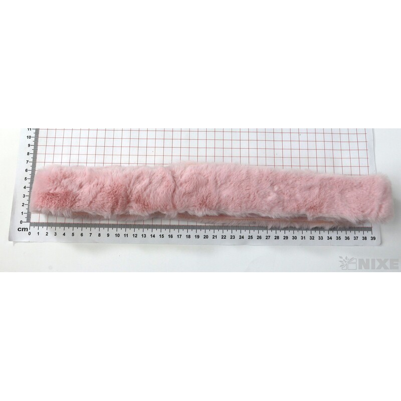 KOŽEŠINA DEKOR 40mmx1,5m*RŮŽOVÁ