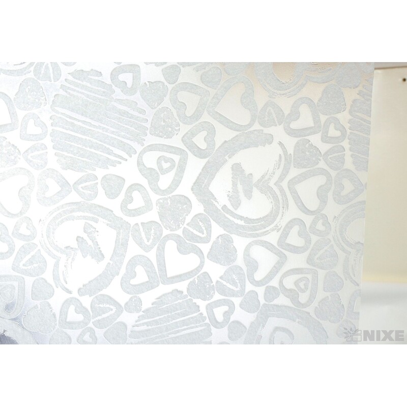 T052 SRDCE 49cmx5yd*BÍLÁ