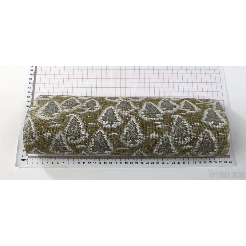 ROLE JUTA VÁNOCE 36cmx3yd*PŘÍRODNÍ