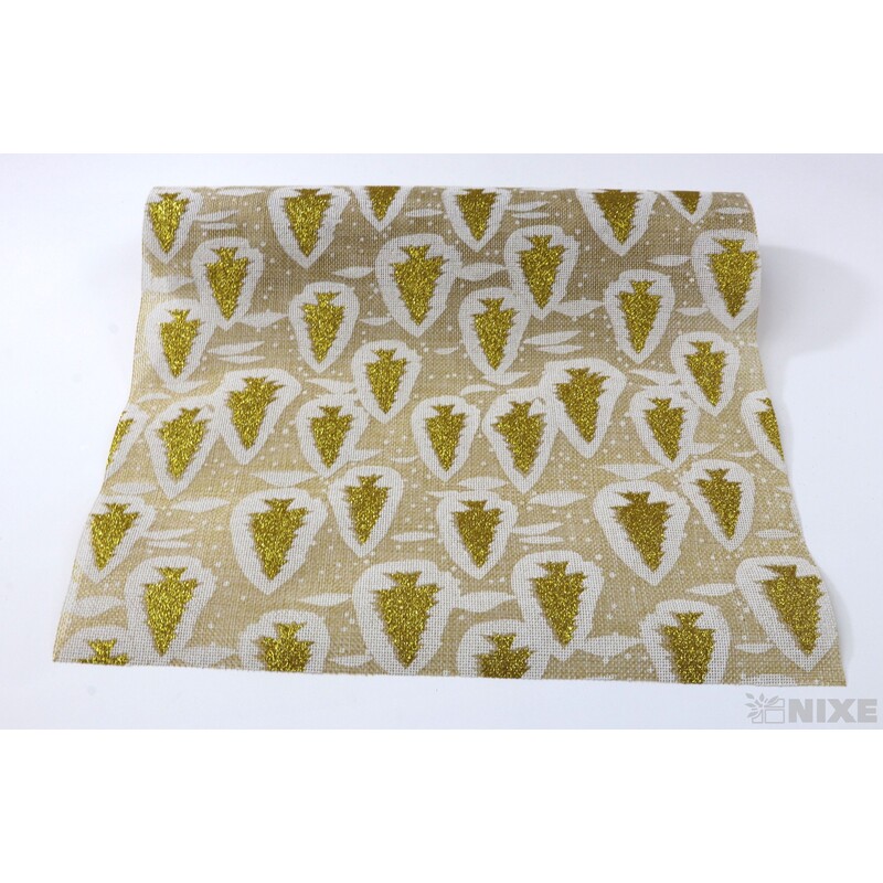 ROLE JUTA VÁNOCE 36cmx3yd*PŘÍRODNÍ SV.