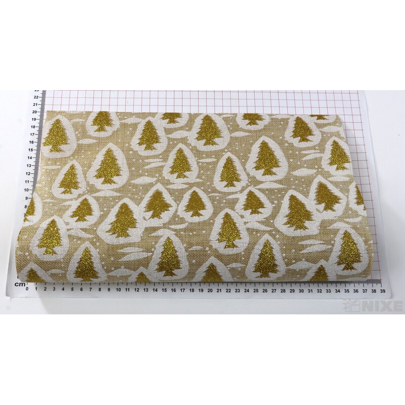 ROLE JUTA VÁNOCE 36cmx3yd*PŘÍRODNÍ SV.