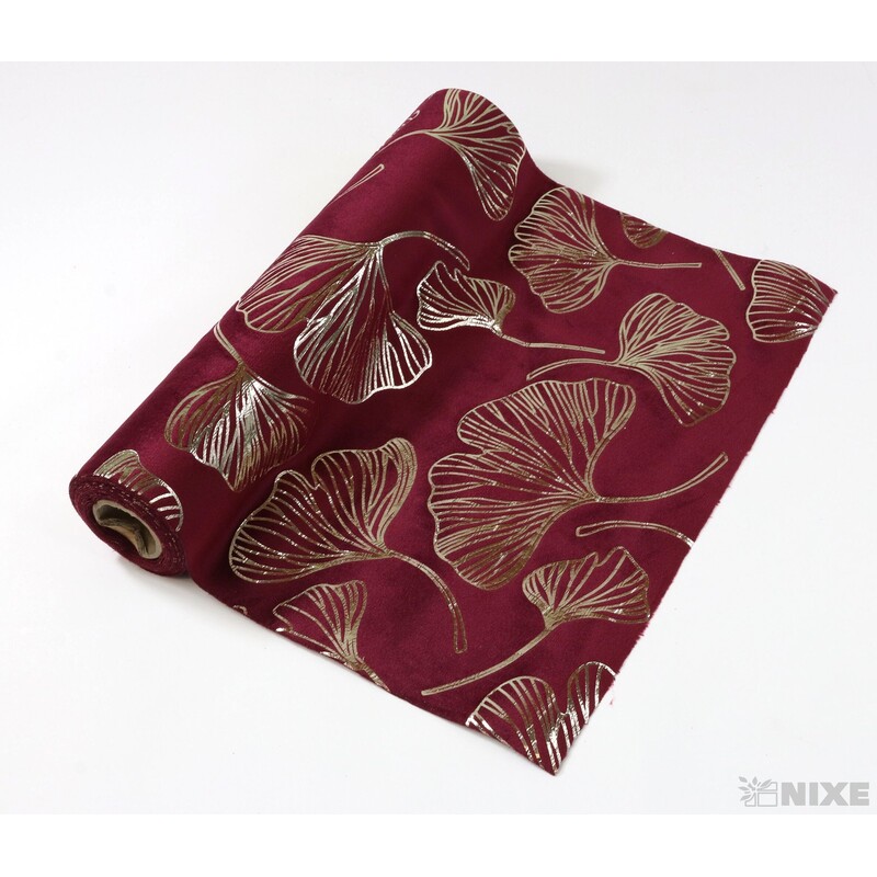 ROLE LÁTKA VÁNOCE 28cmx2,6m*BORDOVÁ