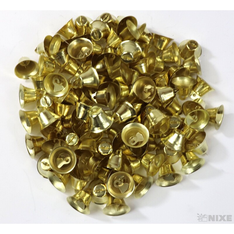 ZVONEČEK 2cm 100ks*ZLATÁ