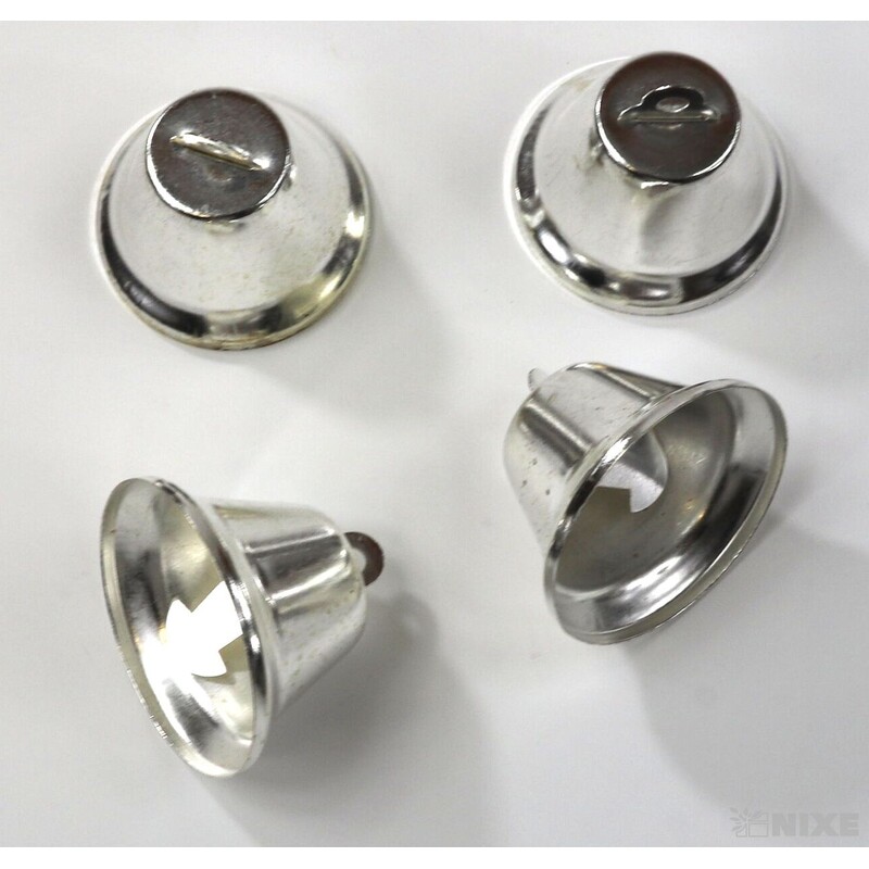 ZVONEČEK 3cm 100ks*STŘÍBRNÁ