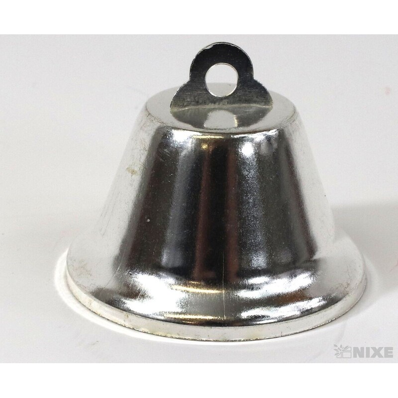 ZVONEČEK 3cm 100ks*STŘÍBRNÁ