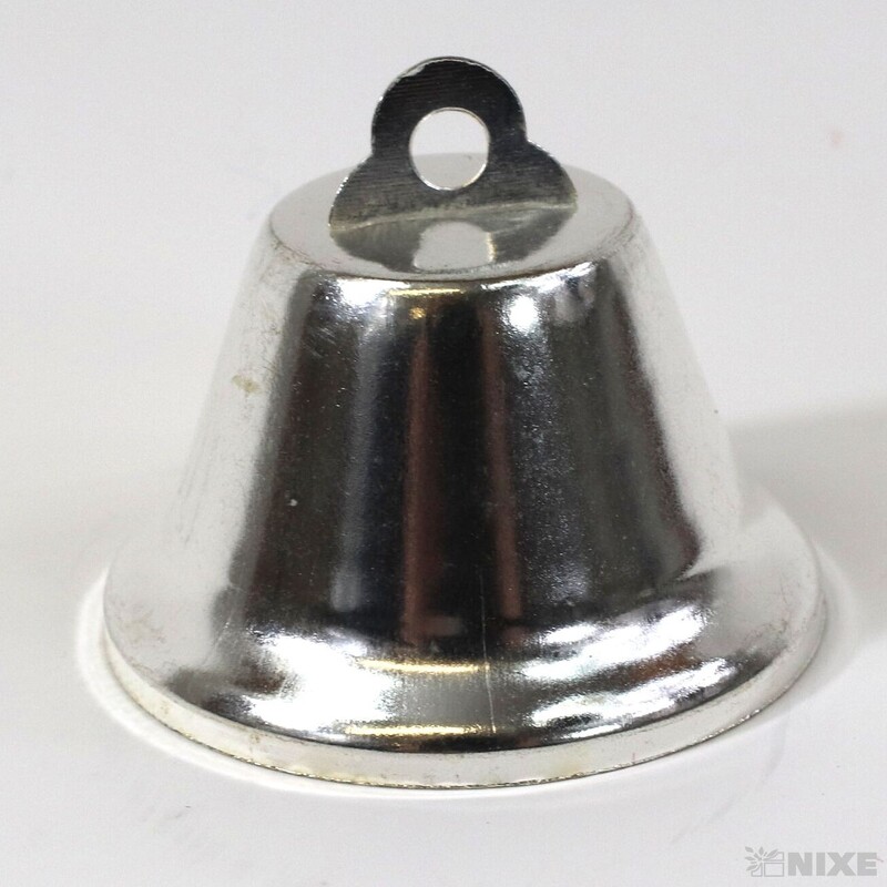 ZVONEČEK 3cm 100ks*STŘÍBRNÁ