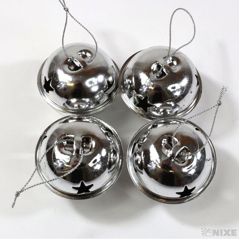 ROLNIČKY 5cm 4ks*STŘÍBRNÁ