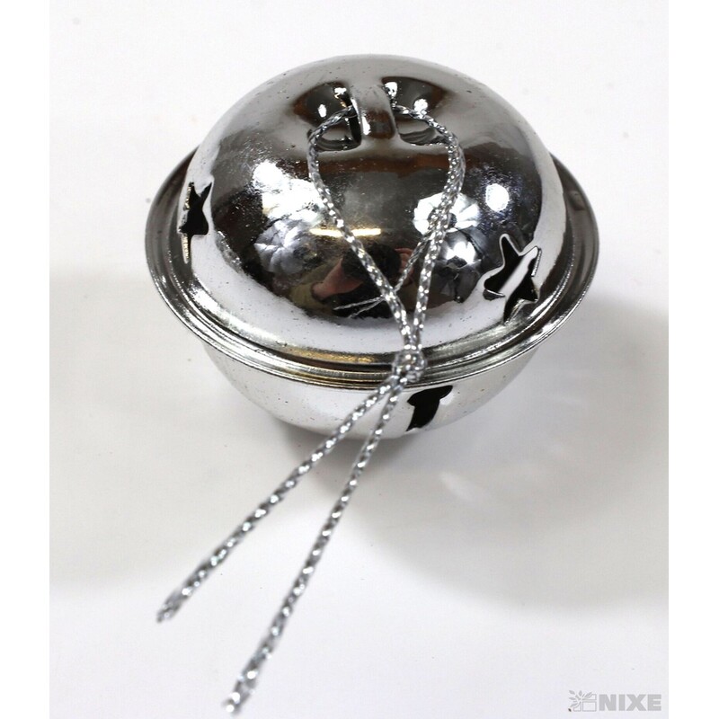 ROLNIČKY 4cm 6ks*STŘÍBRNÁ