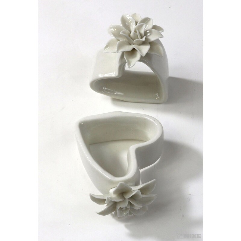 STOJAN NA UBROUSKY 6ks 6,5x4,8cm*BÍLÁ