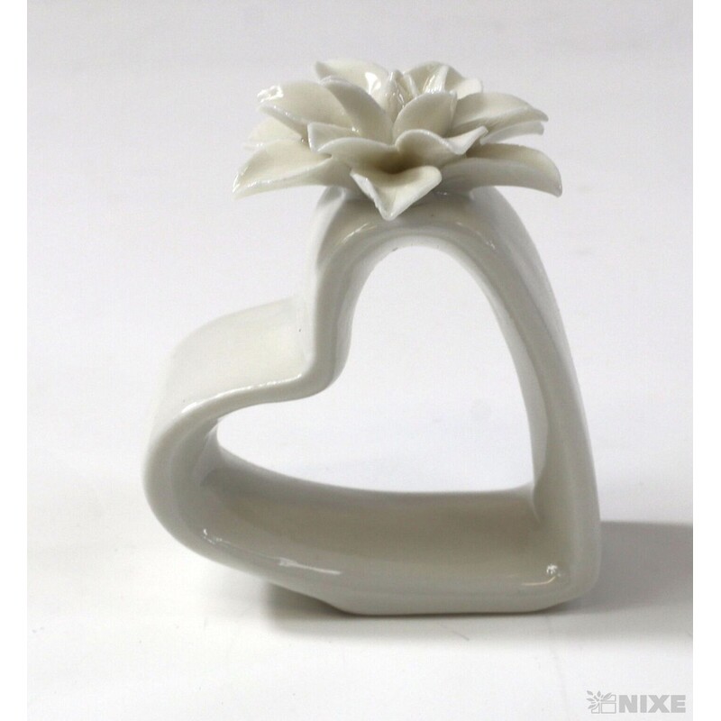 STOJAN NA UBROUSKY 6ks 6,5x4,8cm*BÍLÁ