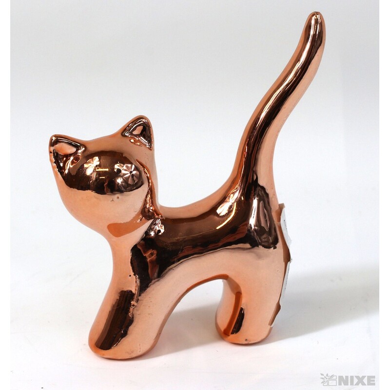 KOČKA KERAMIKA 6x7cm*MIX BAREV