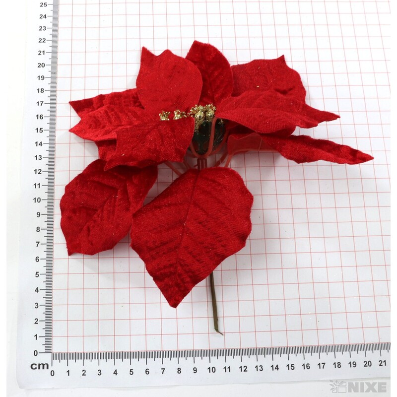 KVĚT 15cm*ČERVENÁ