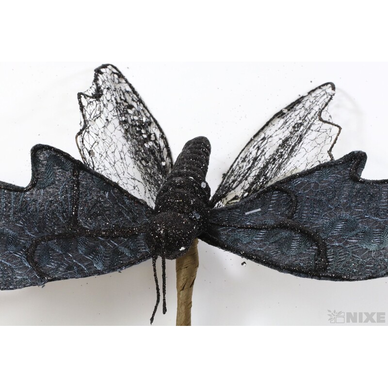 MOTÝL 40cm*ČERNÁ
