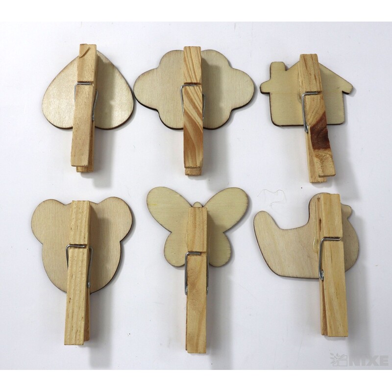 KOLÍČEK TABULE 5x4cm 6ks*ČERNÁ