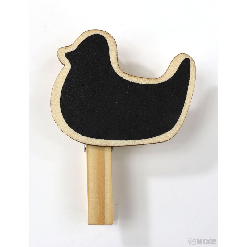 KOLÍČEK TABULE 5x4cm 6ks*ČERNÁ