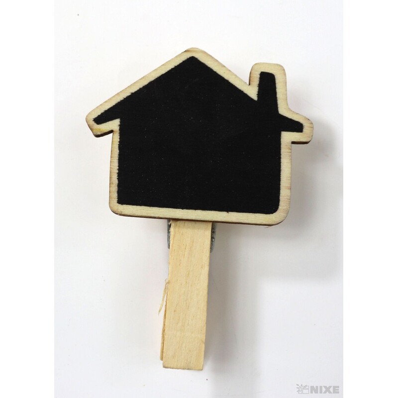 KOLÍČEK TABULE 5x4cm 6ks*ČERNÁ