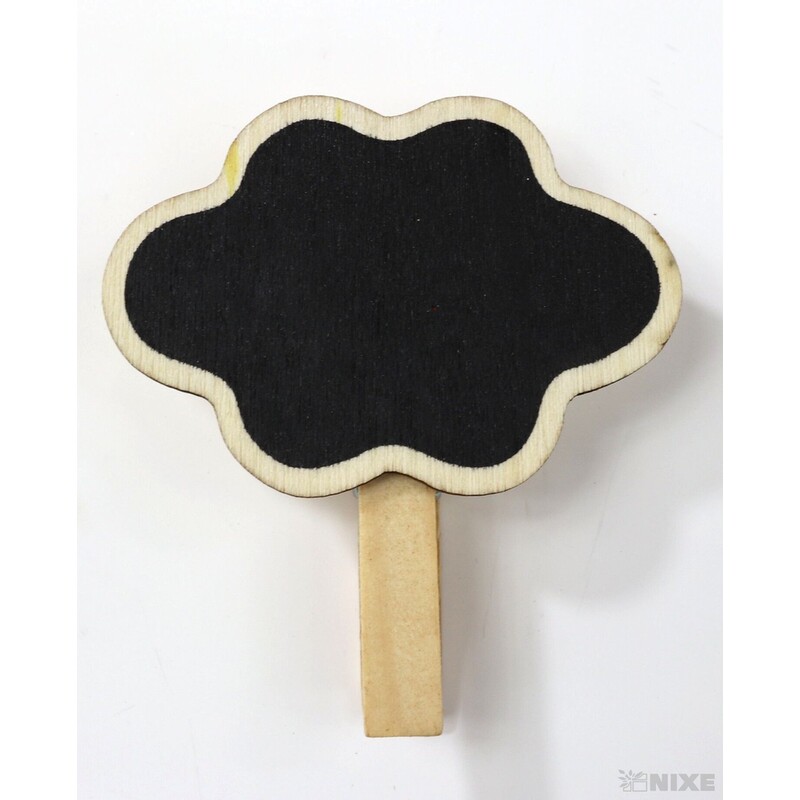 KOLÍČEK TABULE 5x4cm 6ks*ČERNÁ