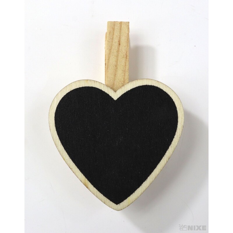 KOLÍČEK TABULE 5x4cm 6ks*ČERNÁ