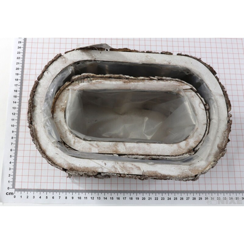 OBAL KŮRA OVÁL 22x13x11cm 17x7x9*