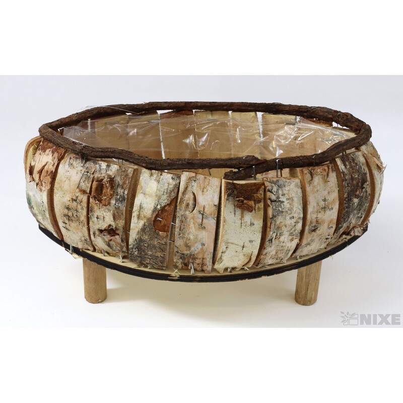 OBAL KŮRA STOJAN 25x10x08cm*PŘÍRODNÍ