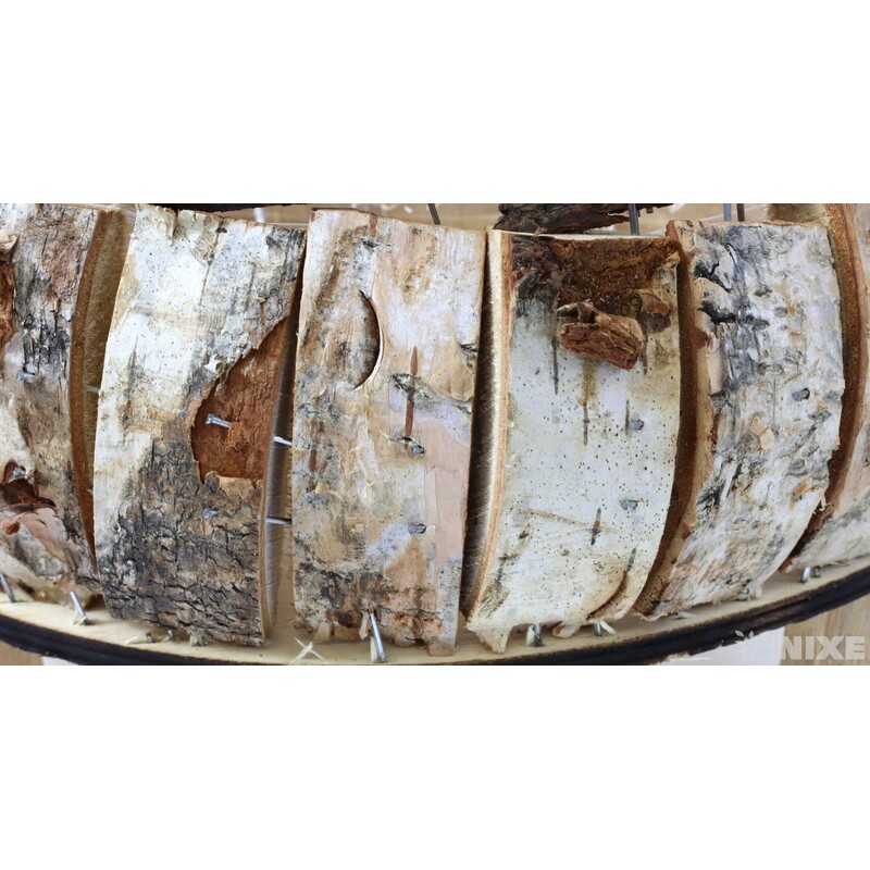 OBAL KŮRA STOJAN 25x10x08cm*PŘÍRODNÍ