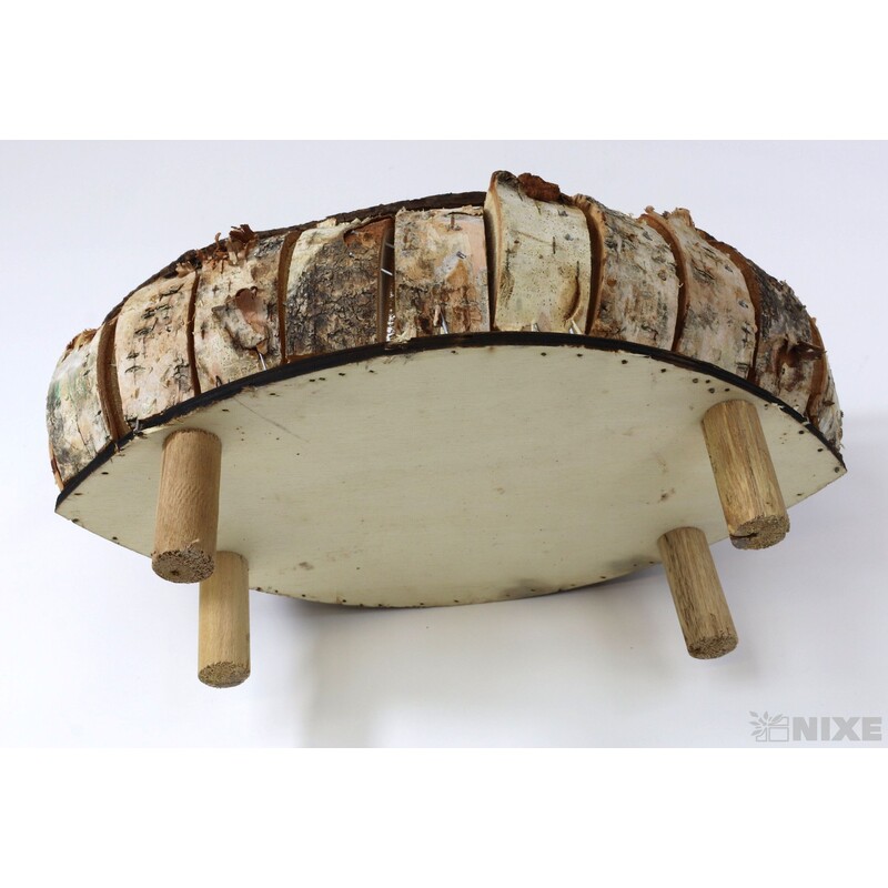 OBAL KŮRA STOJAN 25x10x08cm*PŘÍRODNÍ