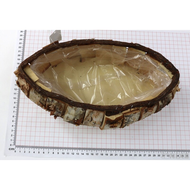 OBAL KŮRA STOJAN 25x10x08cm*PŘÍRODNÍ