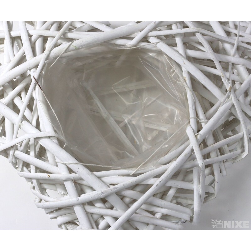 OBAL SRDCE PROUTÍ 30x39x07cm*BÍLÁ