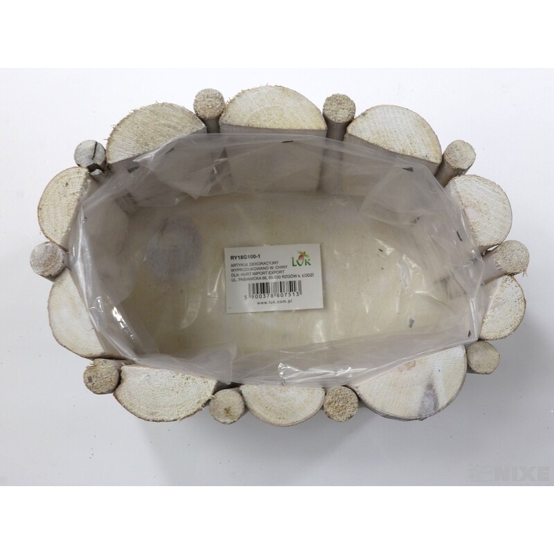 OBAL D 16x10x9cm*BÍLÁ