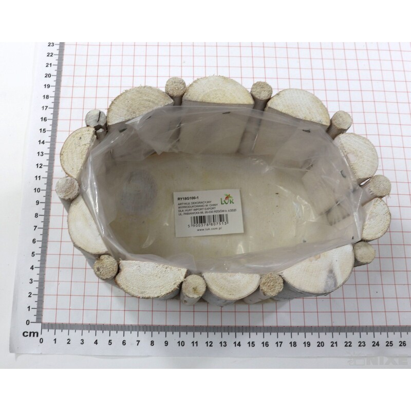 OBAL D 16x10x9cm*BÍLÁ