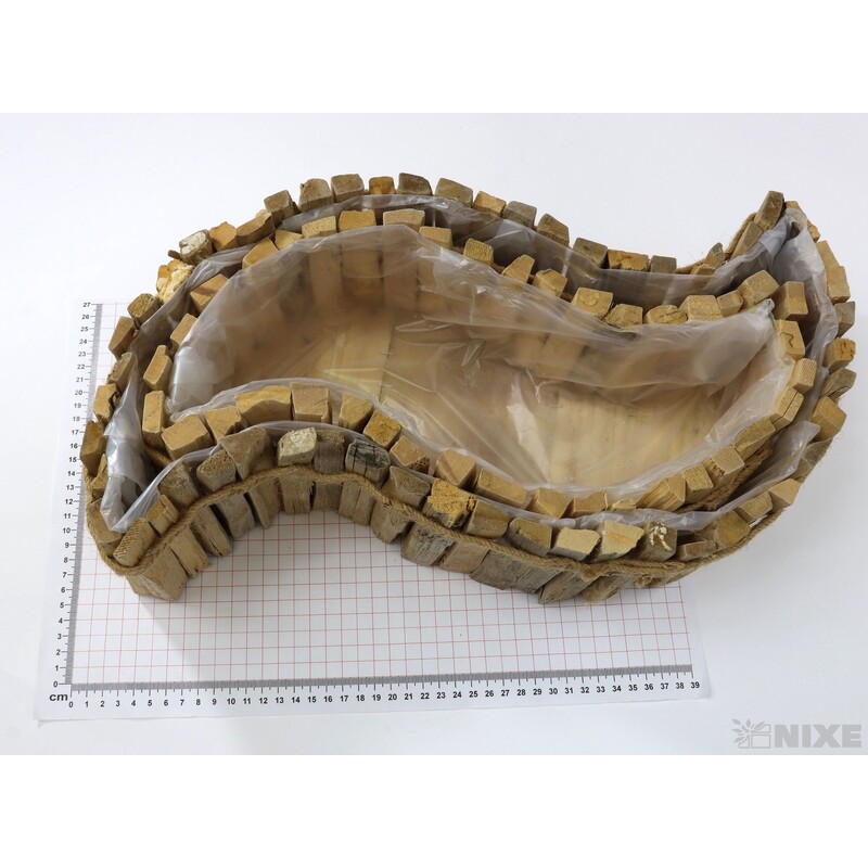 OBAL D VLNA 35x12x9cm 42x16x10*PŘÍRODNÍ