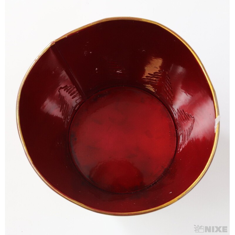 PLECHOVÝ OBAL 15x15cm*ČERVENÁ