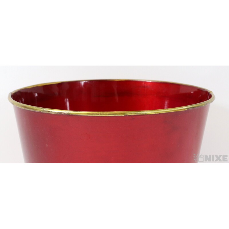 PLECHOVÝ OBAL 14x14cm*ČERVENÁ