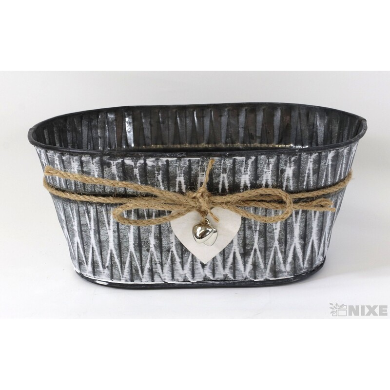 PLECHOVÝ OBAL OVÁL 20x09cm*