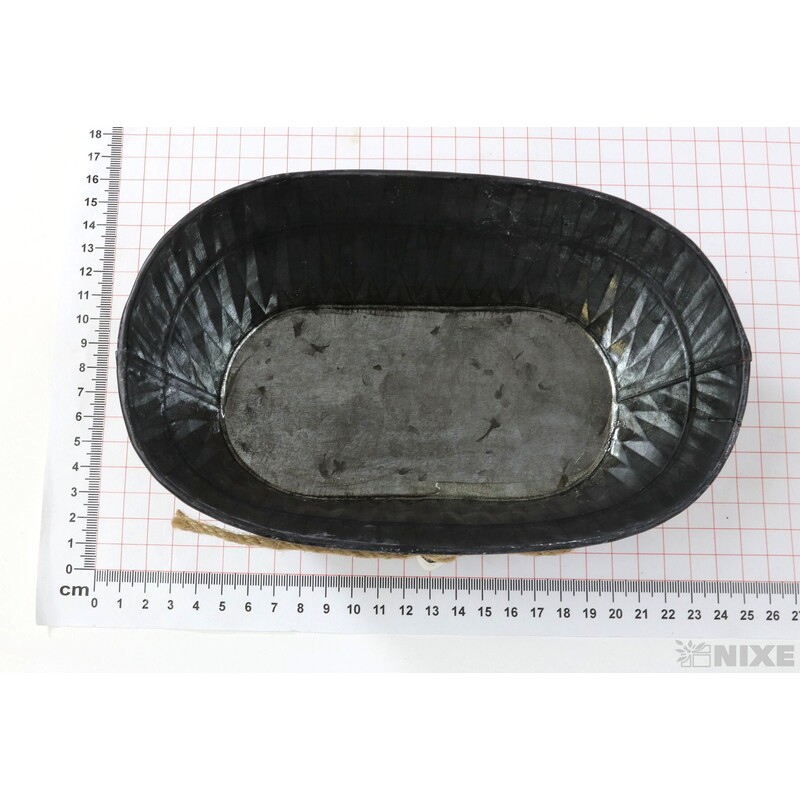 PLECHOVÝ OBAL OVÁL 20x09cm*