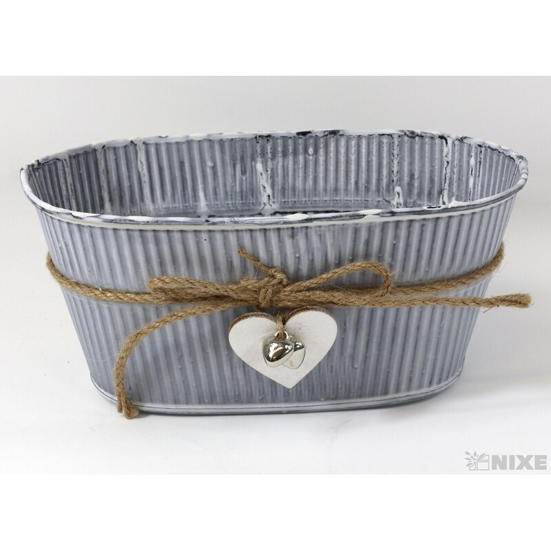 PLECHOVÝ OBAL OVÁL 20x09cm*