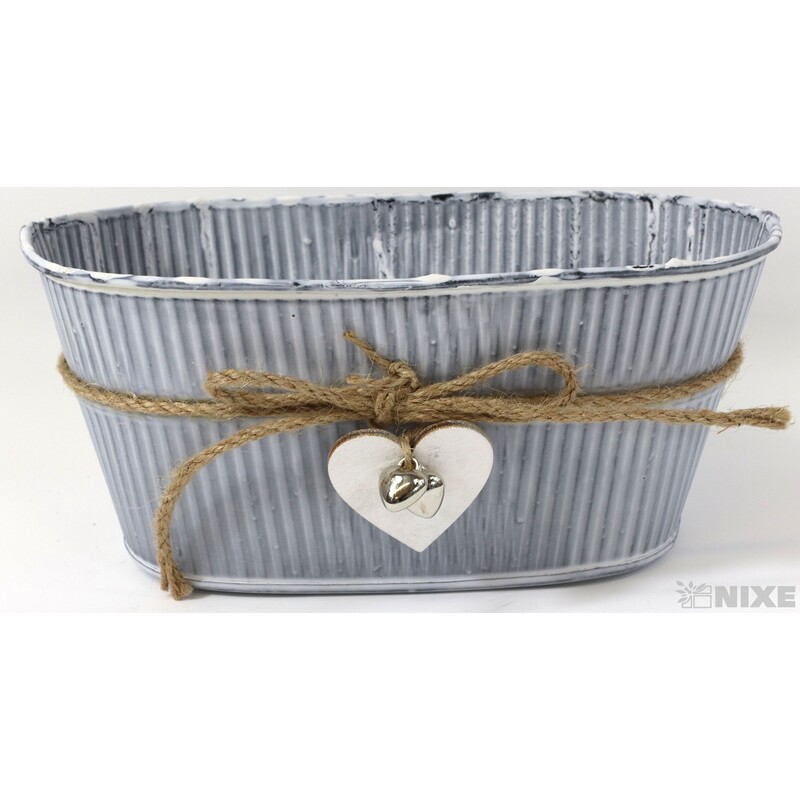 PLECHOVÝ OBAL OVÁL 20x09cm*