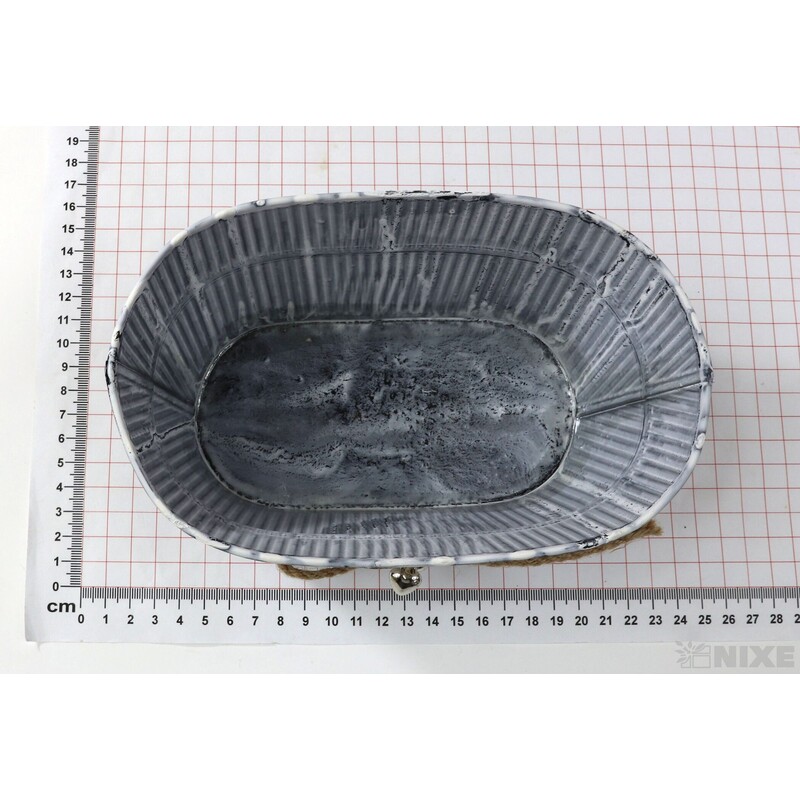 PLECHOVÝ OBAL OVÁL 20x09cm*