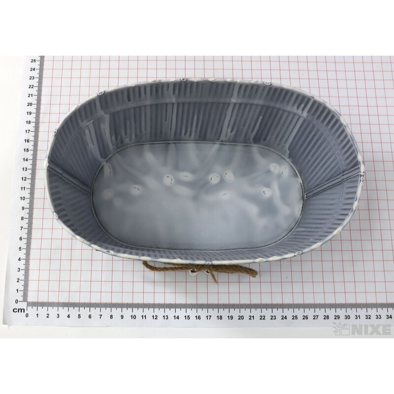 PLECHOVÝ OBAL OVÁL 24x10cm*