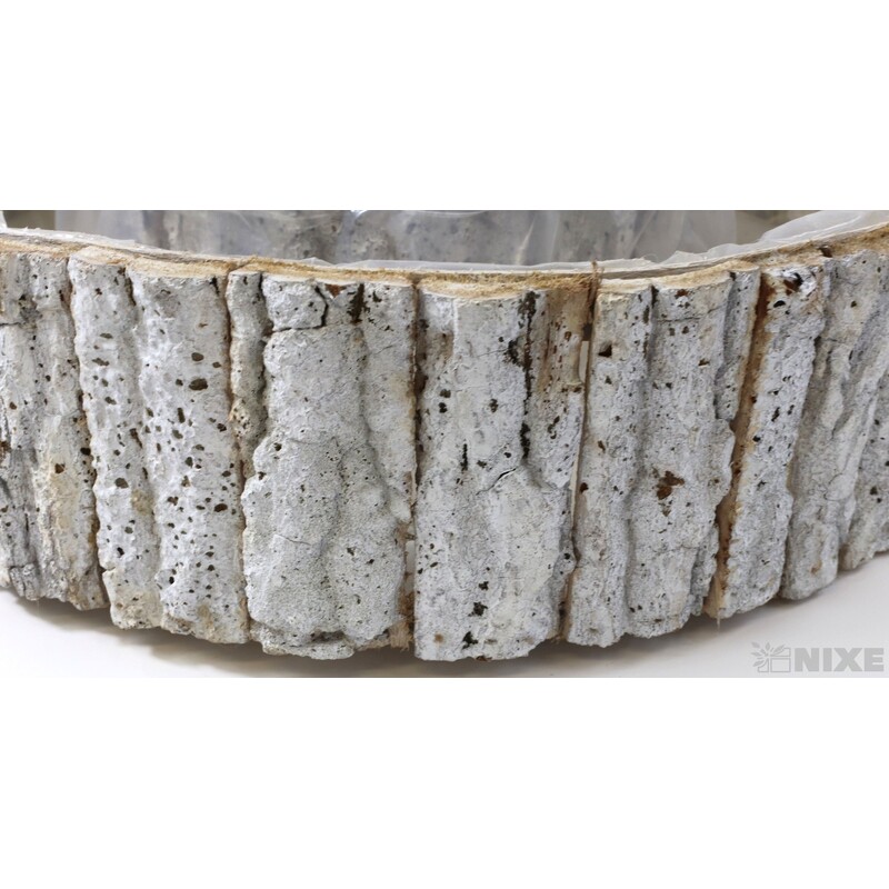 OBAL KŮRA KOLO 37x09cm*BÍLÁ