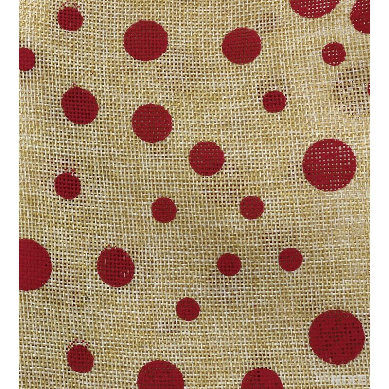 SÁČEK DEKORAČNÍ JUTA 12ks*ZLATÁ