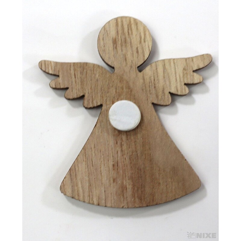 ANDĚL D NALEP 4,5cm 12ks*MIX BAREV