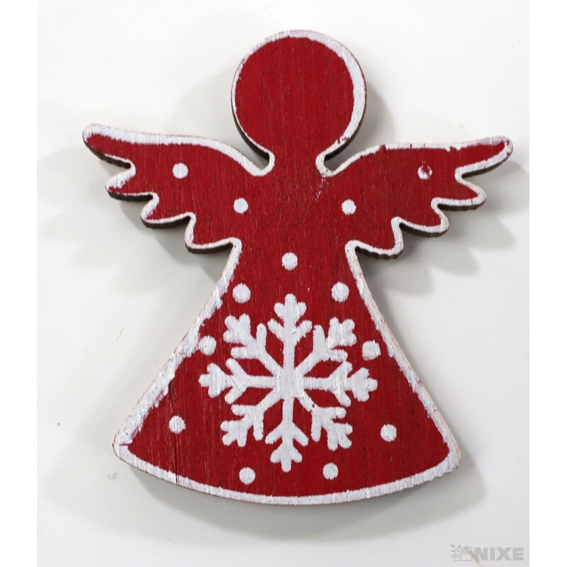 ANDĚL D NALEP 4,5cm 12ks*MIX BAREV