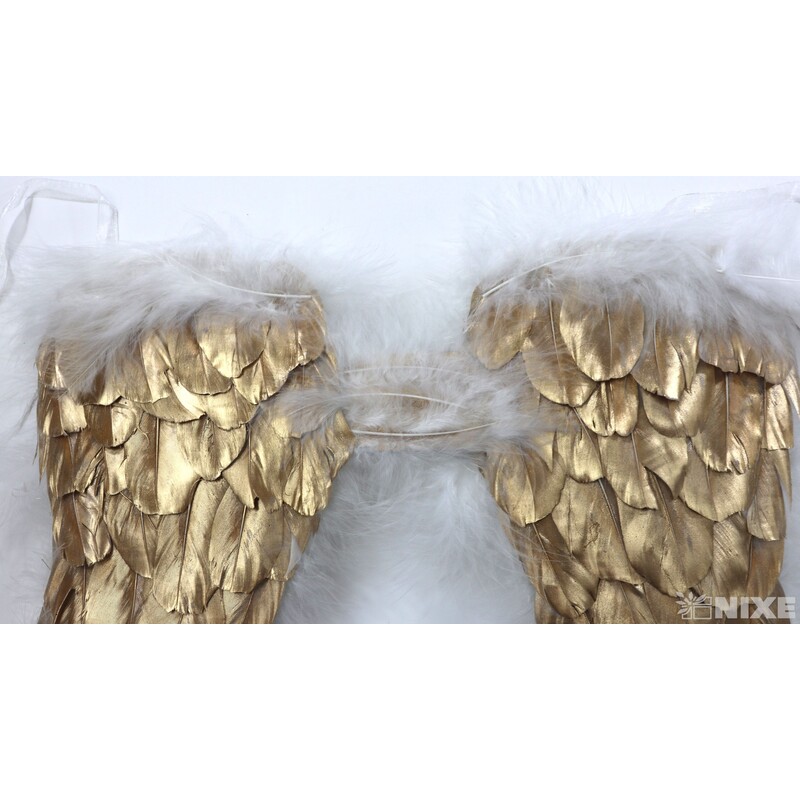 ANDĚLSKÁ KŘÍDLA 37x34cm*ZLATÁ