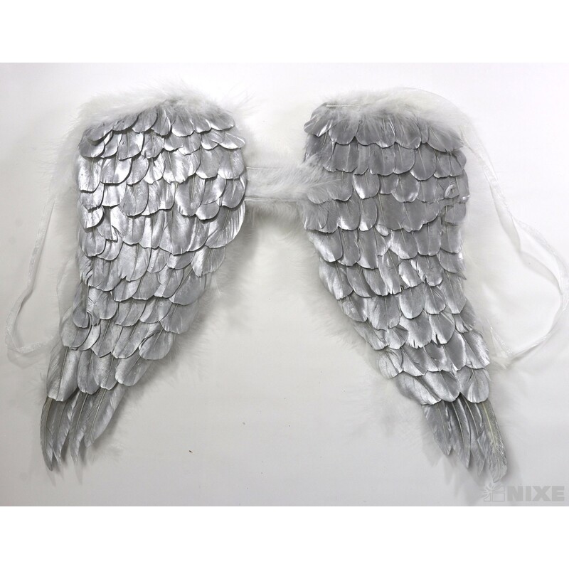 ANDĚLSKÁ KŘÍDLA 49x34cm*STŘÍBRNÁ