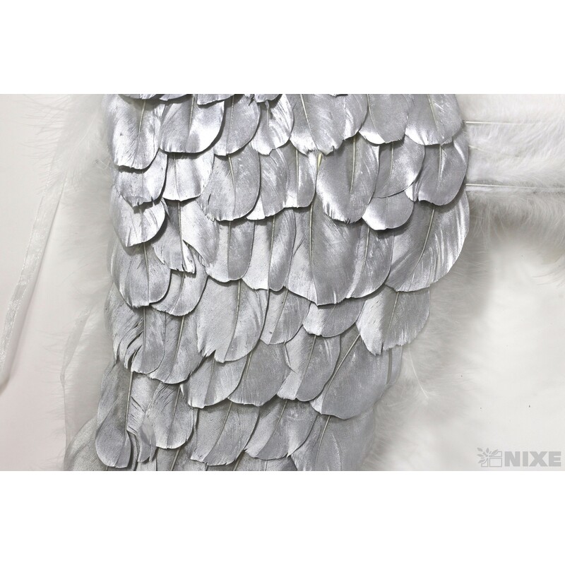 ANDĚLSKÁ KŘÍDLA 49x34cm*STŘÍBRNÁ