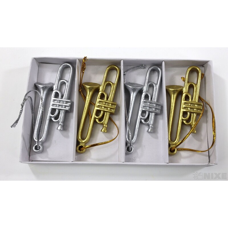 ZÁVĚS TRUBKA 7cm 4ks*MIX BAREV