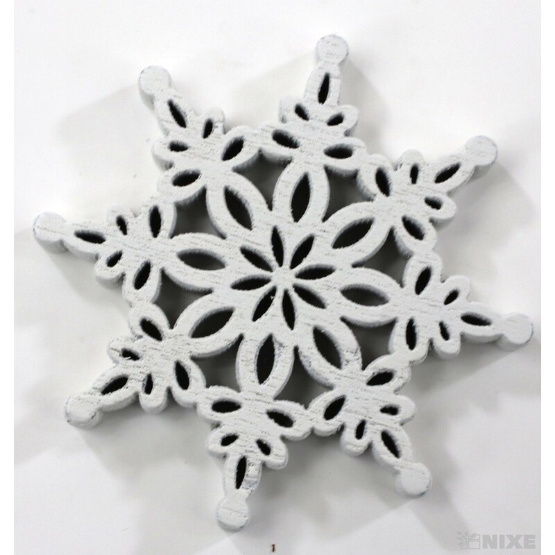 VLOČKA 4cm 12ks*BÍLÁ