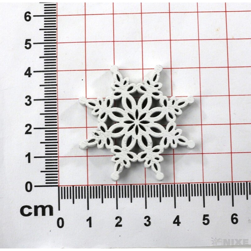 VLOČKA 4cm 12ks*BÍLÁ